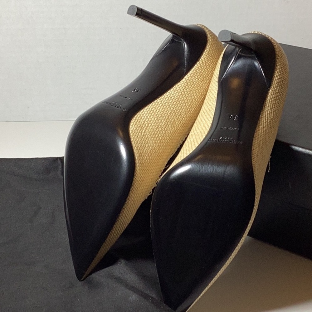 SAINT LAURENT
Anja raffia pumps - Picture 10 of 10